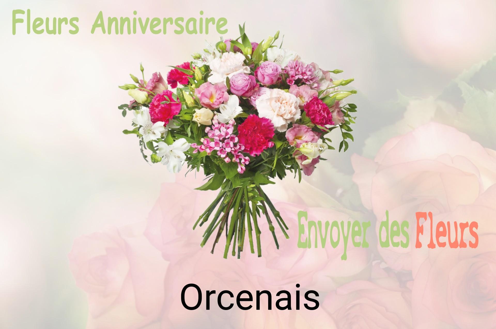 Bouquet de fleurs d’anniversaire livré à Orcenais
